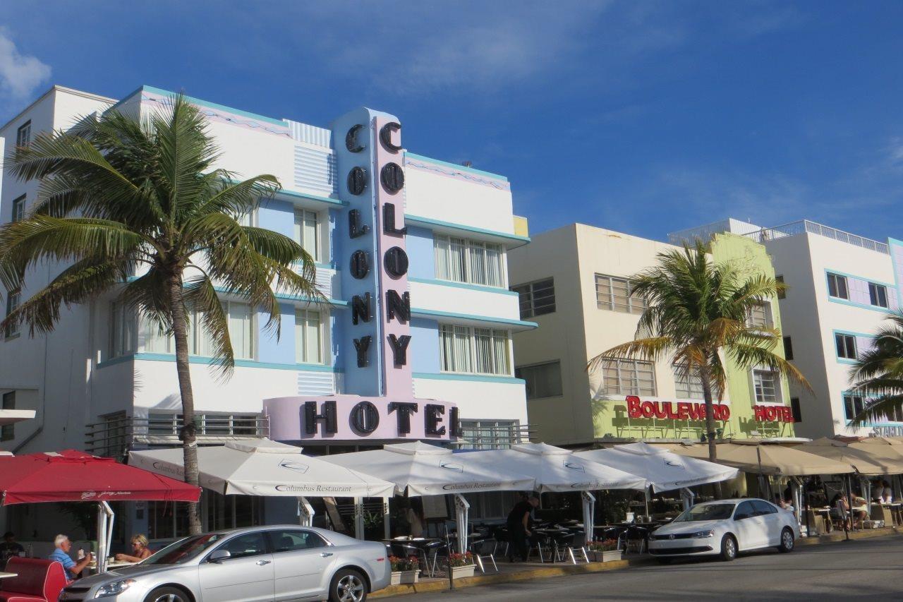 殖民地酒店 迈阿密海滩 外观 照片